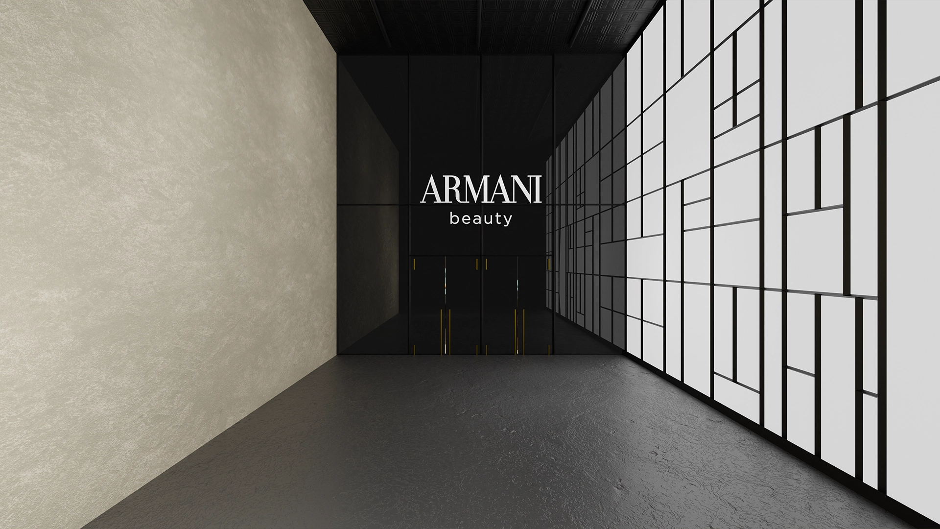 Nel mondo fashion, Think Djungle ha sviluppato grafiche per eventi relativi al brand di Armani Beauty